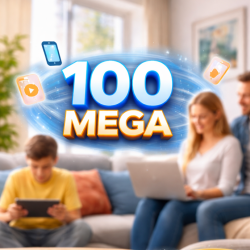 Plano Home Fibra Fibra Óptica 100 