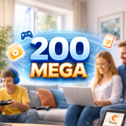 Plano Home Fibra Fibra Óptica 200