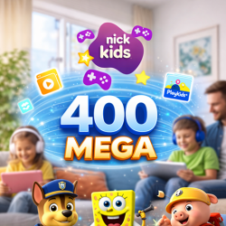 Plano Home Fibra Fibra Óptica Nick Kids 400
